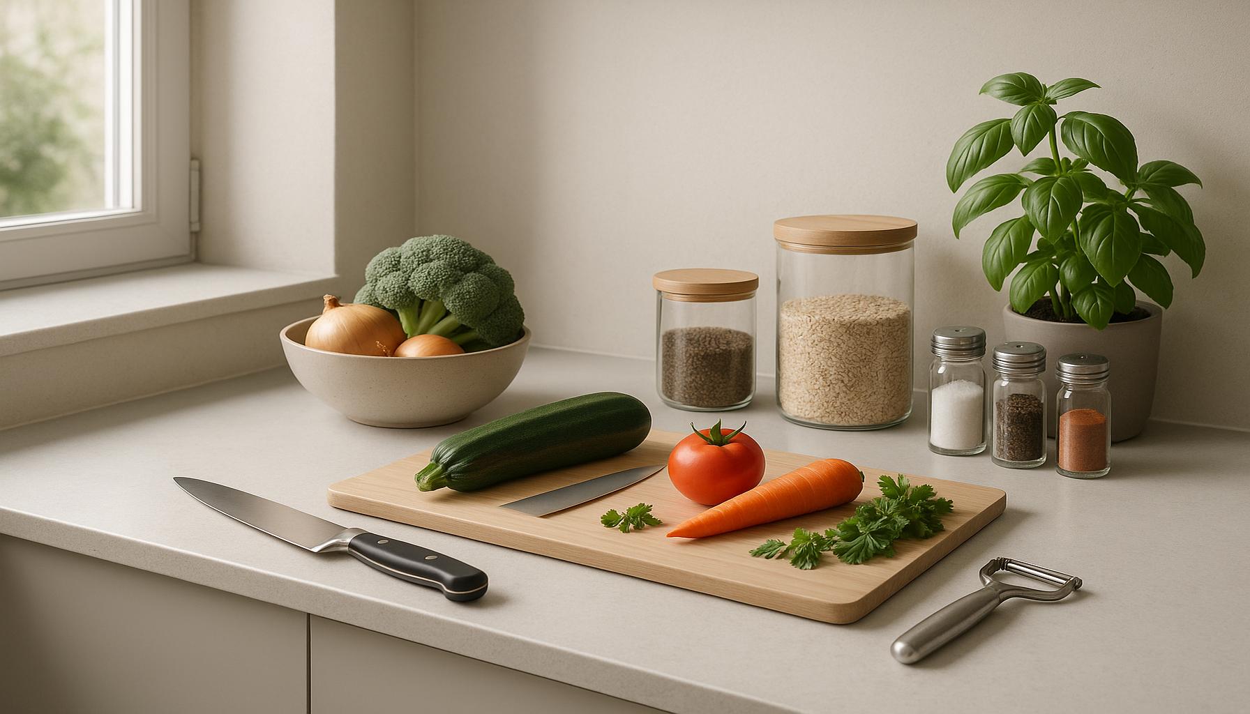 Minimalism and Efficiency in Meal Preparation: How to Simplify the Kitchen to Increase Productivity