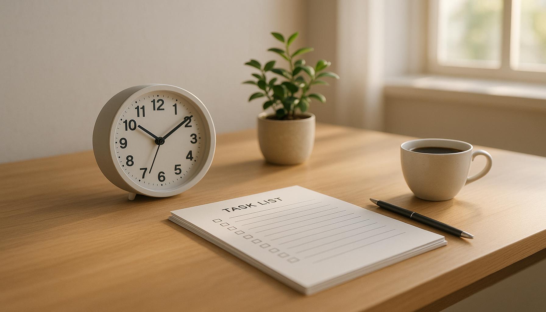 Minimalism in Time Management: Techniques for Prioritizing Tasks and Increasing Focus