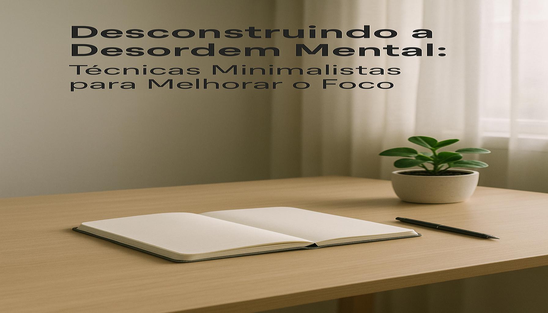 Deconstructing Mental Disorder: Minimalist Techniques to Improve Focus
